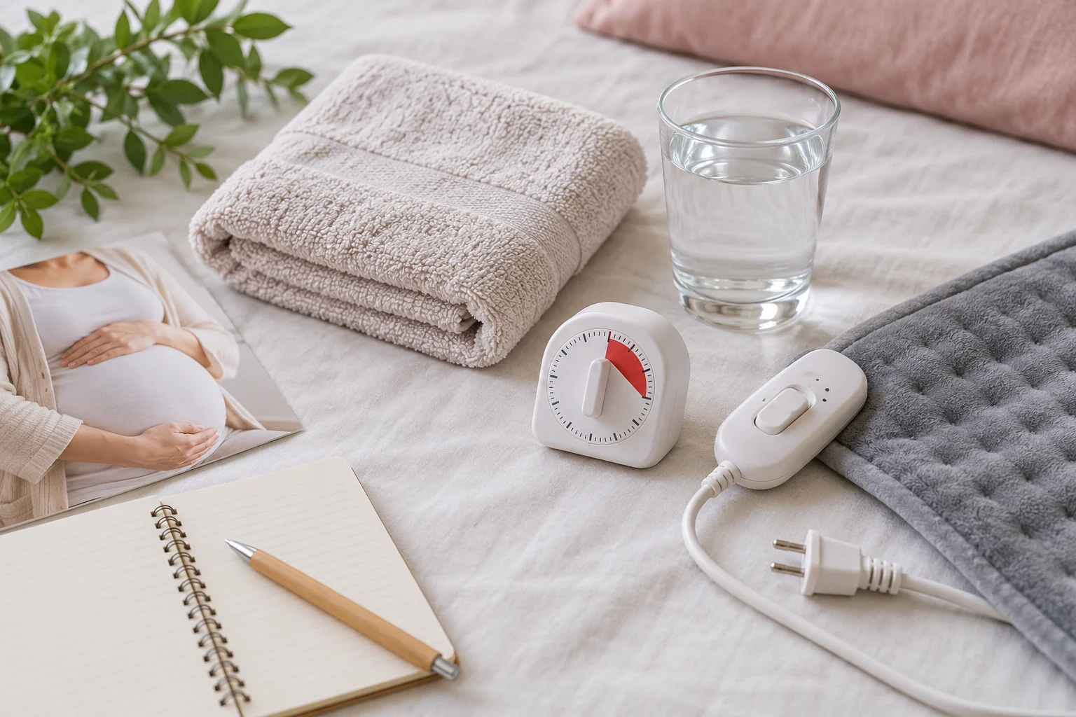 Towel barrier, timer, water, and low-setting controller