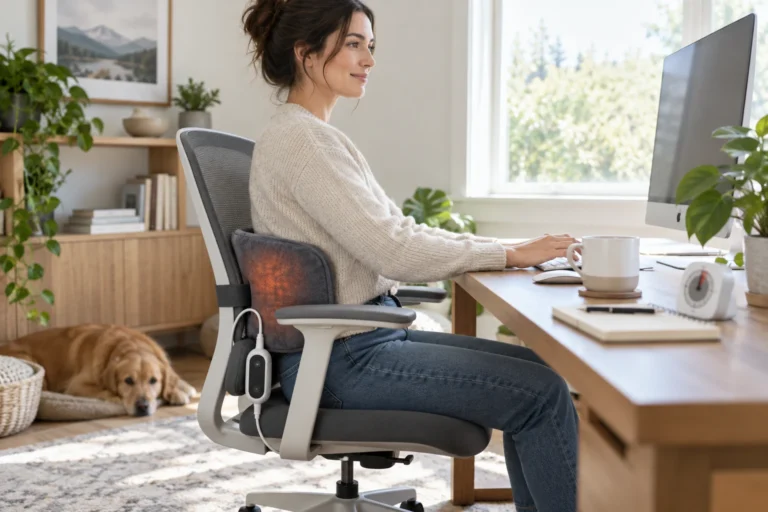 Heating Pads While Sitting: Safe Positioning and Features