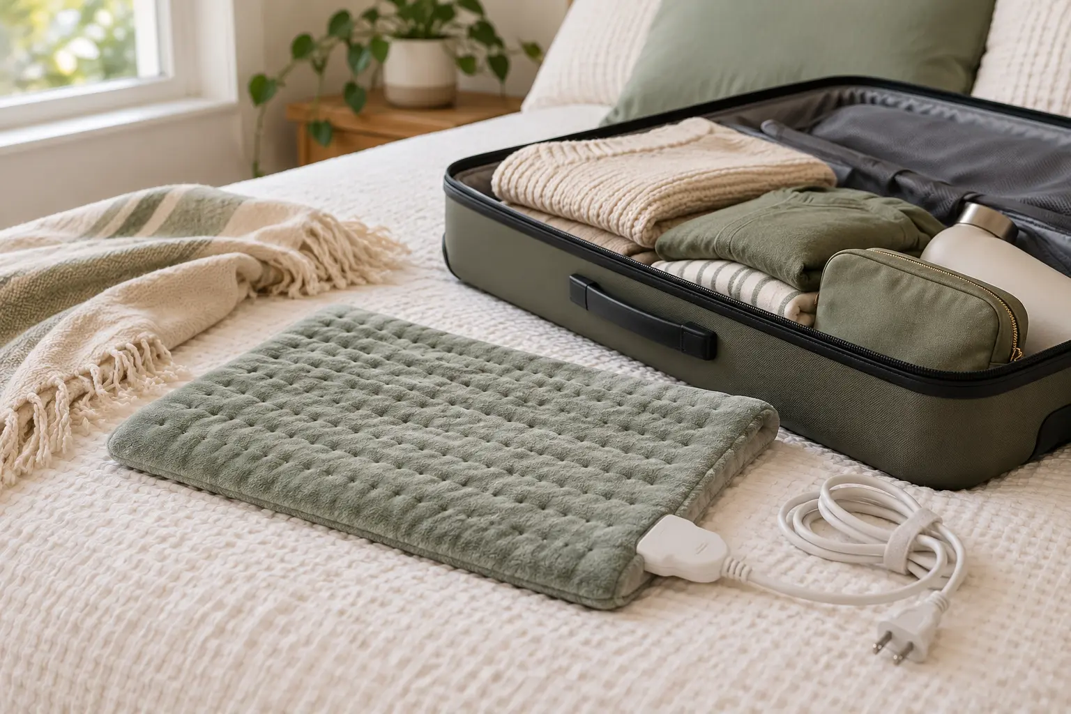How to Travel With an Electric Heating Pad Safely